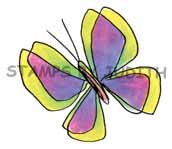 H-150-HK Lg. Line Butterfly